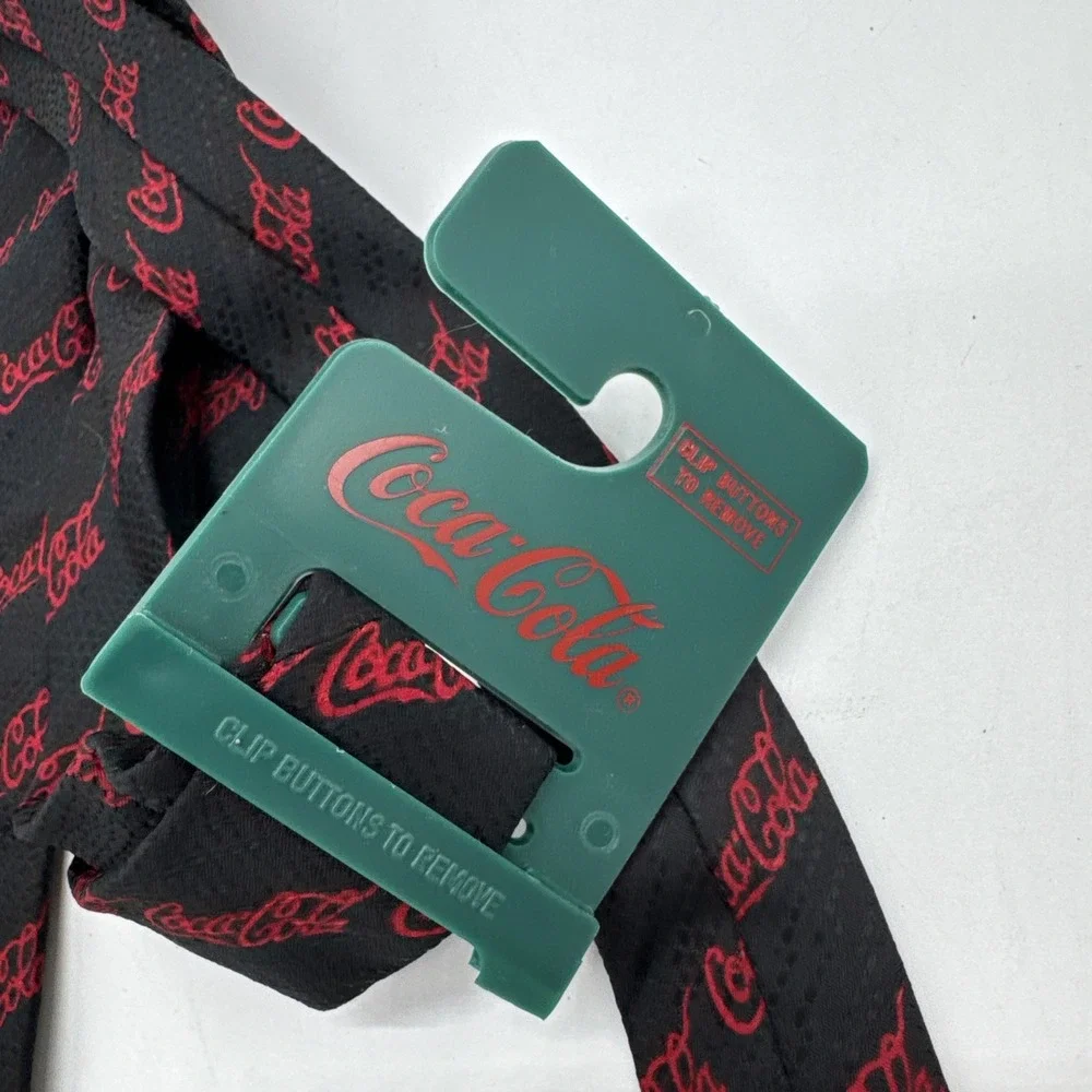 Vintage Coca Cola Logo Polar Bear Neck‎ Tie New With Tags